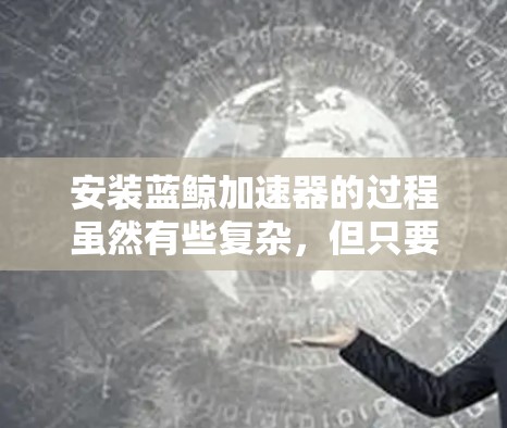 安装蓝鲸加速器的过程虽然有些复杂，但只要按照步骤一步步来，应该能够顺利完成。以下是详细的安装指南