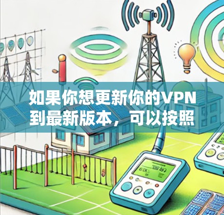 如果你想更新你的VPN到最新版本，可以按照以下步骤操作